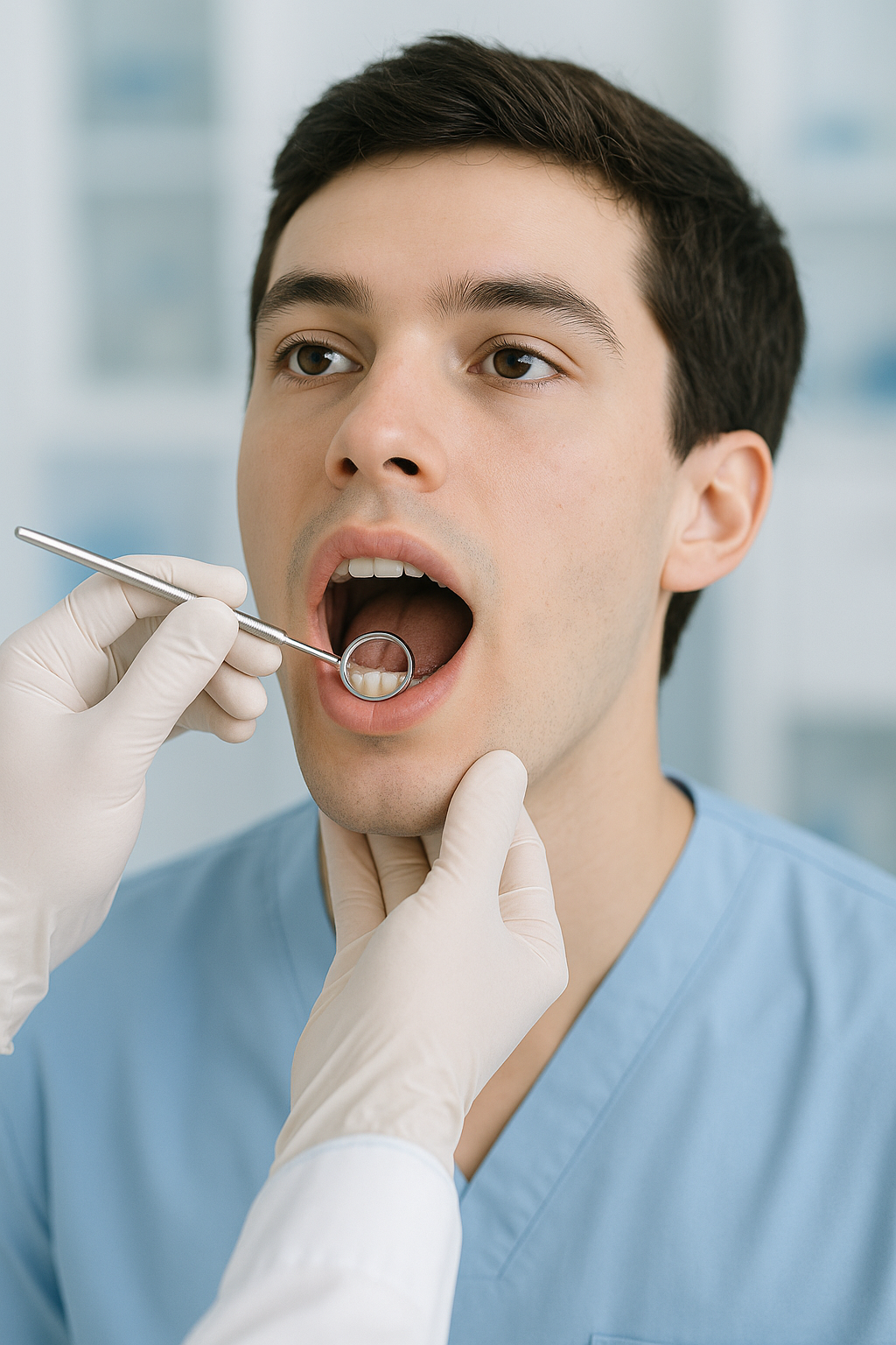 revisión lengua paladar salud bucal profesional