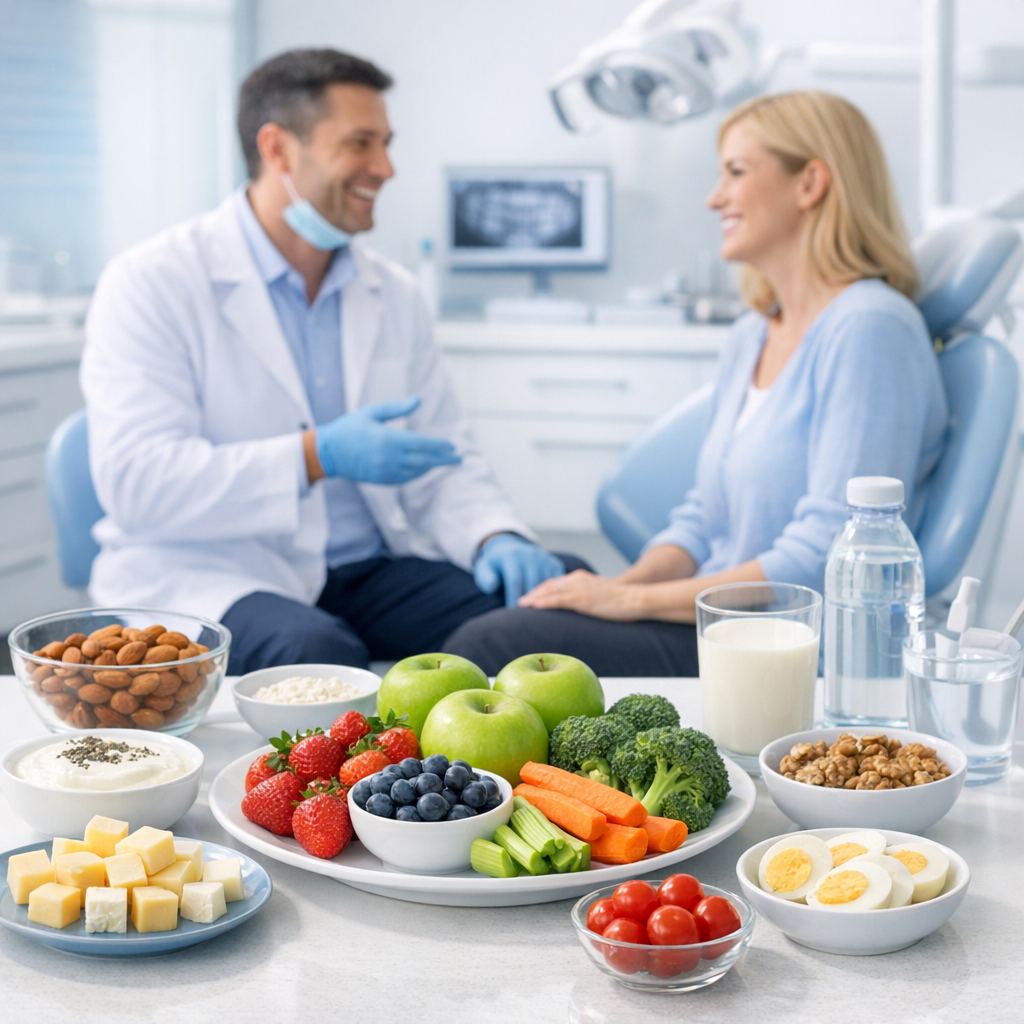Cómo la Alimentación Afecta Tu Salud Dental - Clínica Dental Bachir